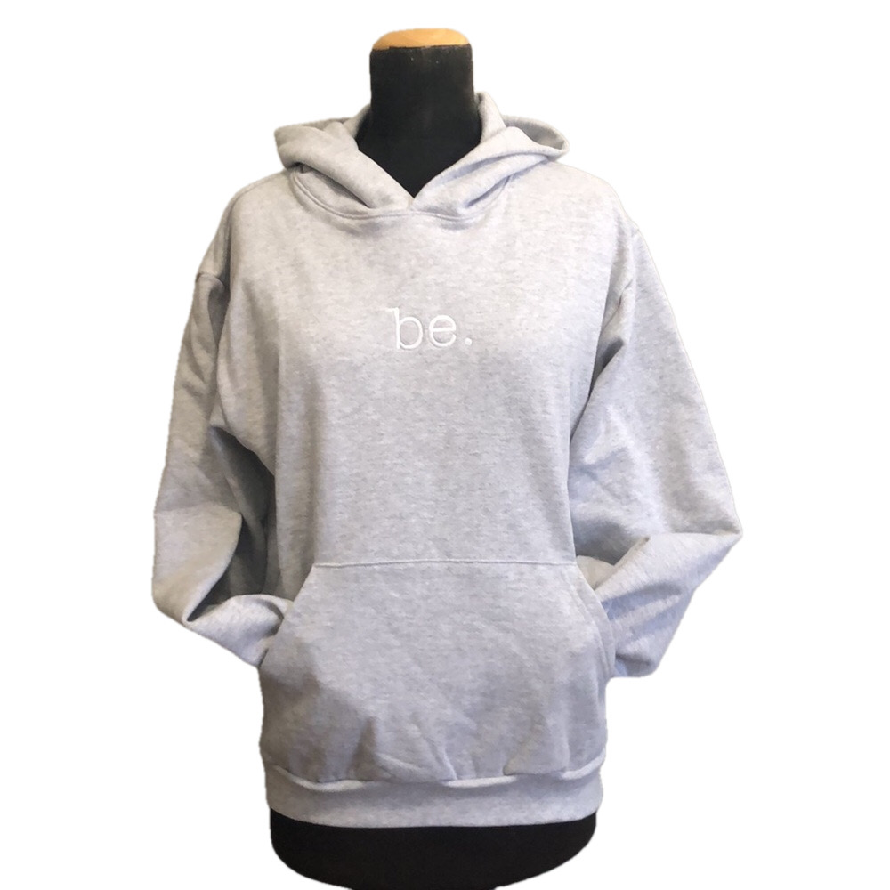 NEW Grey Hoodie, be.